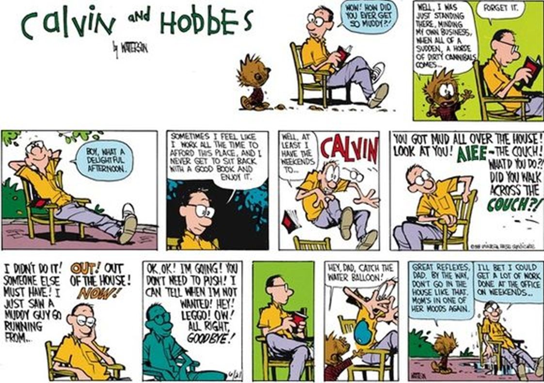 10 Best Calvin & Hobbes Comic Strips for Parents