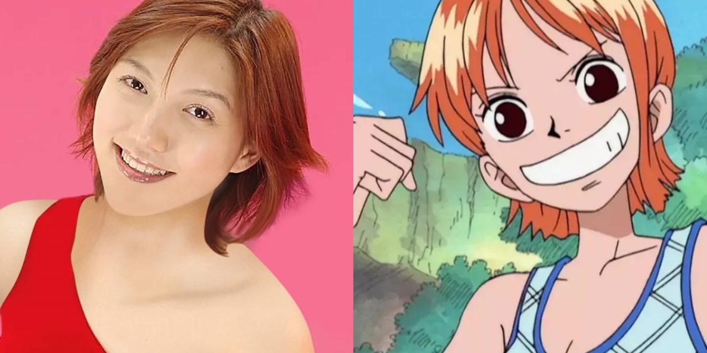 Chiaki Inaba next to One Piece Nami