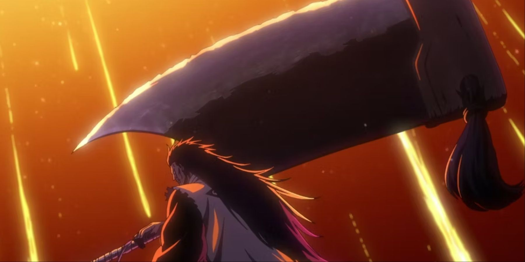 Kenpachi Releasing His Shikai In Bleach: The Thousand-Year Blood War