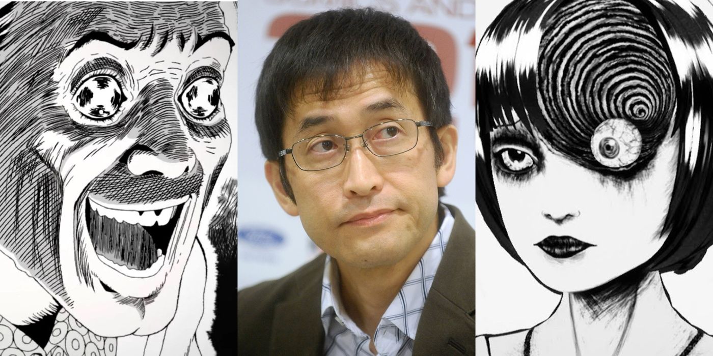 Uzumaki manga art and Junji Ito