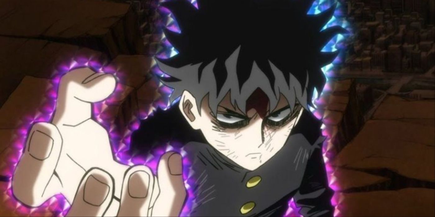 Mob uses 100% Power when he gets angry in Mob Psycho 100
