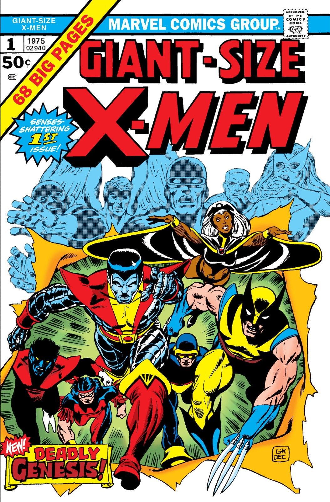 The X-Men Love to Break Through a Hole in the Cover