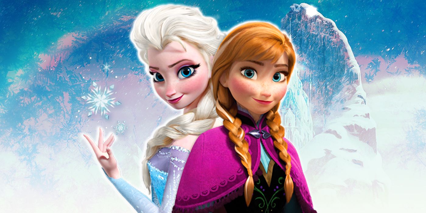 Anna and Elsa in Disney's Frozen