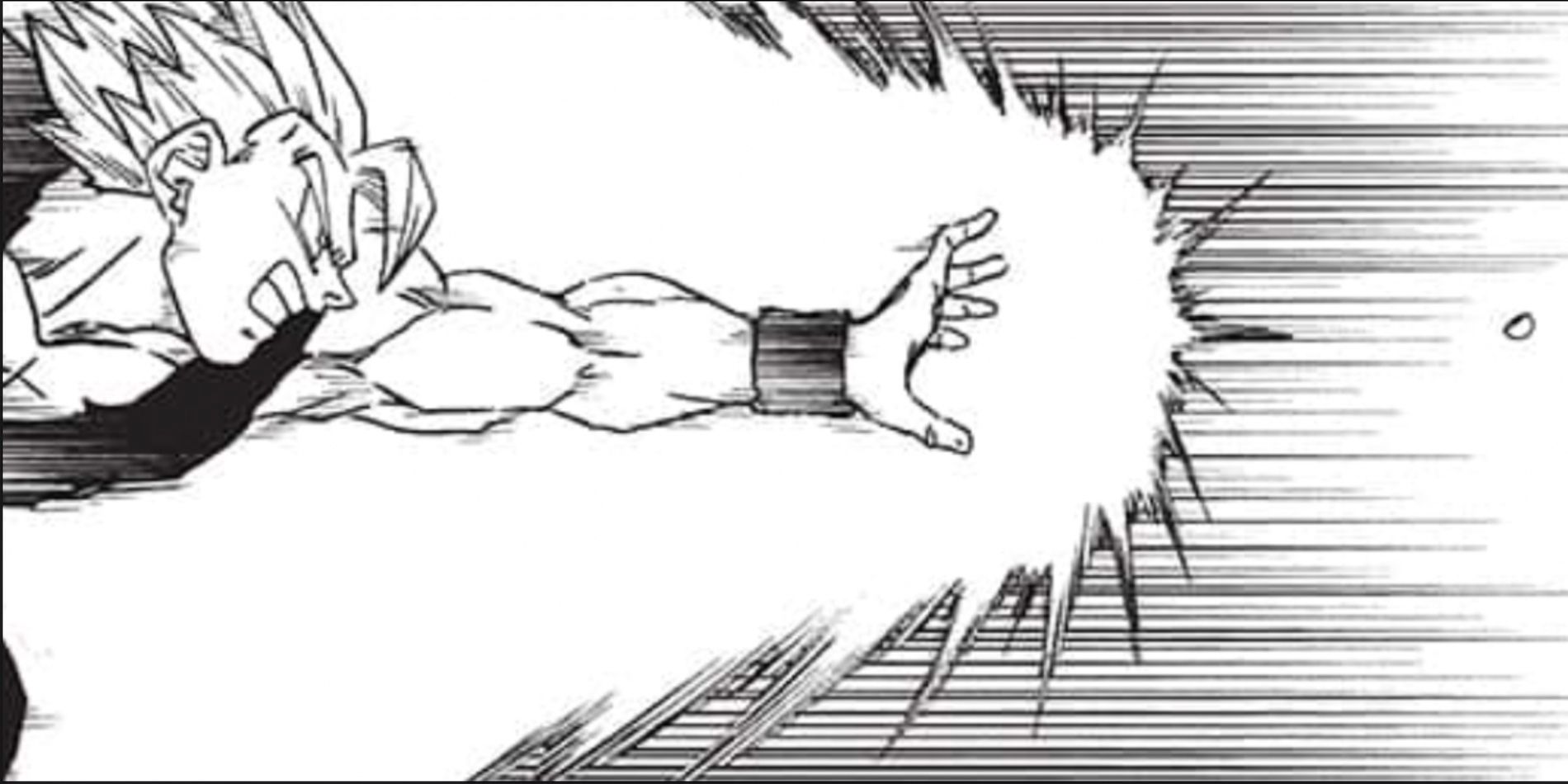 Gohan chases after a Senzu Bean in Chapter 98 of Dragon Ball Super manga