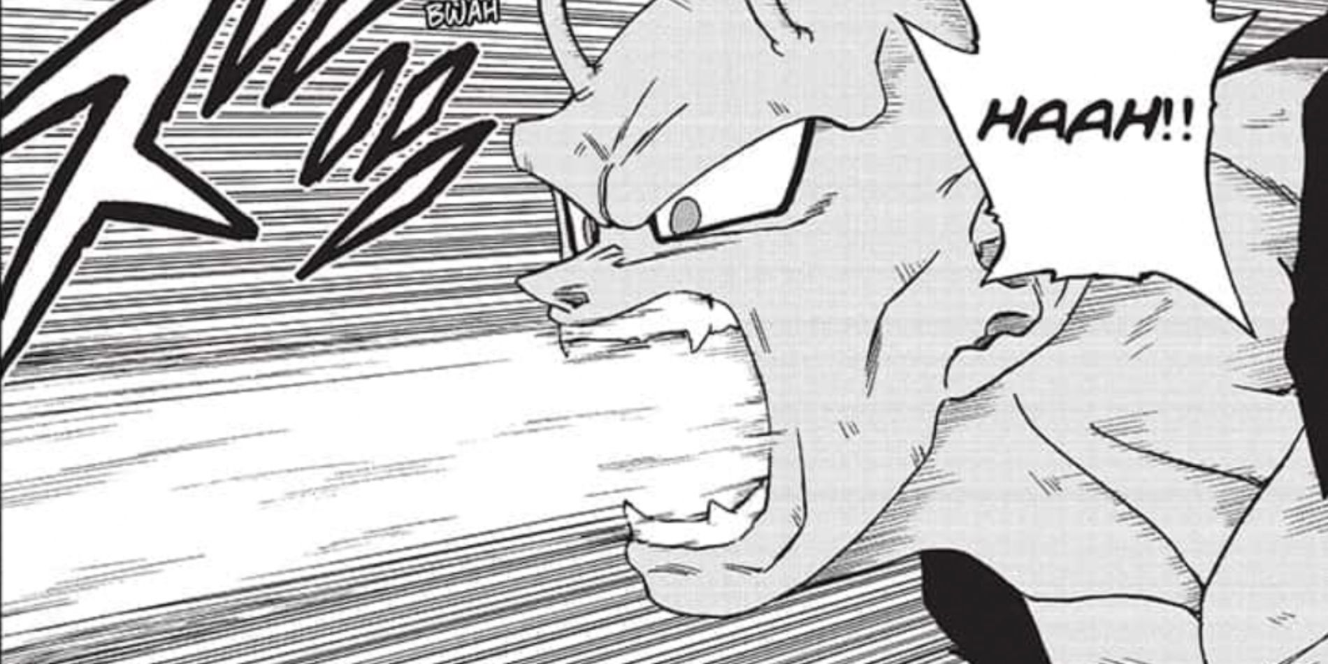 Piccolo fires a mouth blast in Chapter 98 of Dragon Ball Super manga