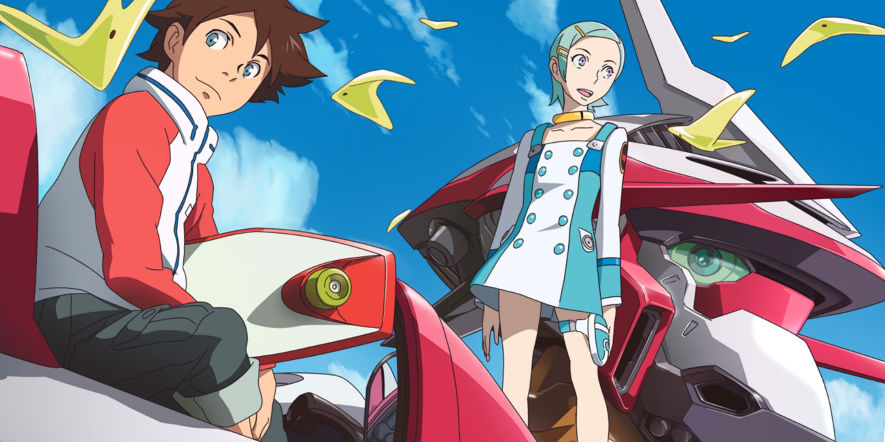 Renton and Eureka from Eureka Seven.