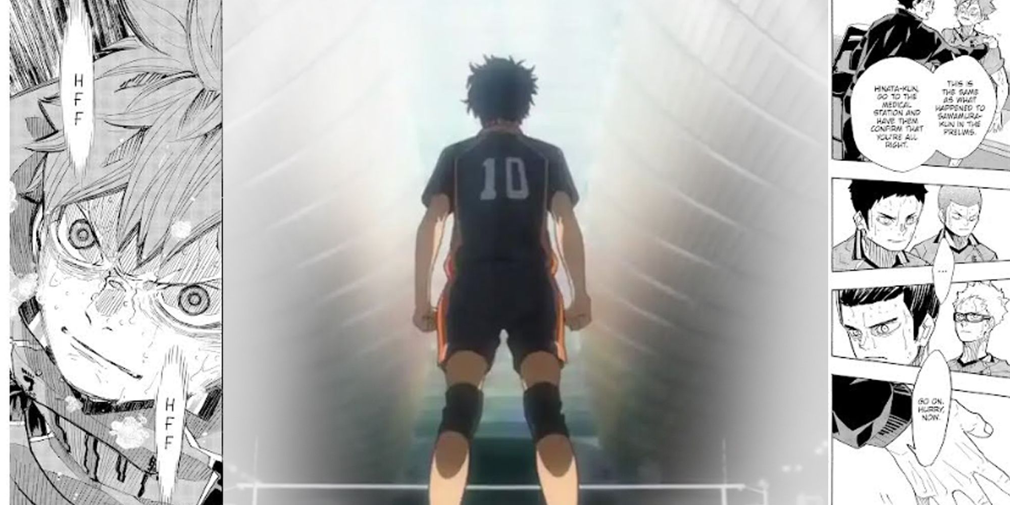 and its name is you  Haikyuu manga, Haikyuu anime, Manga vs anime