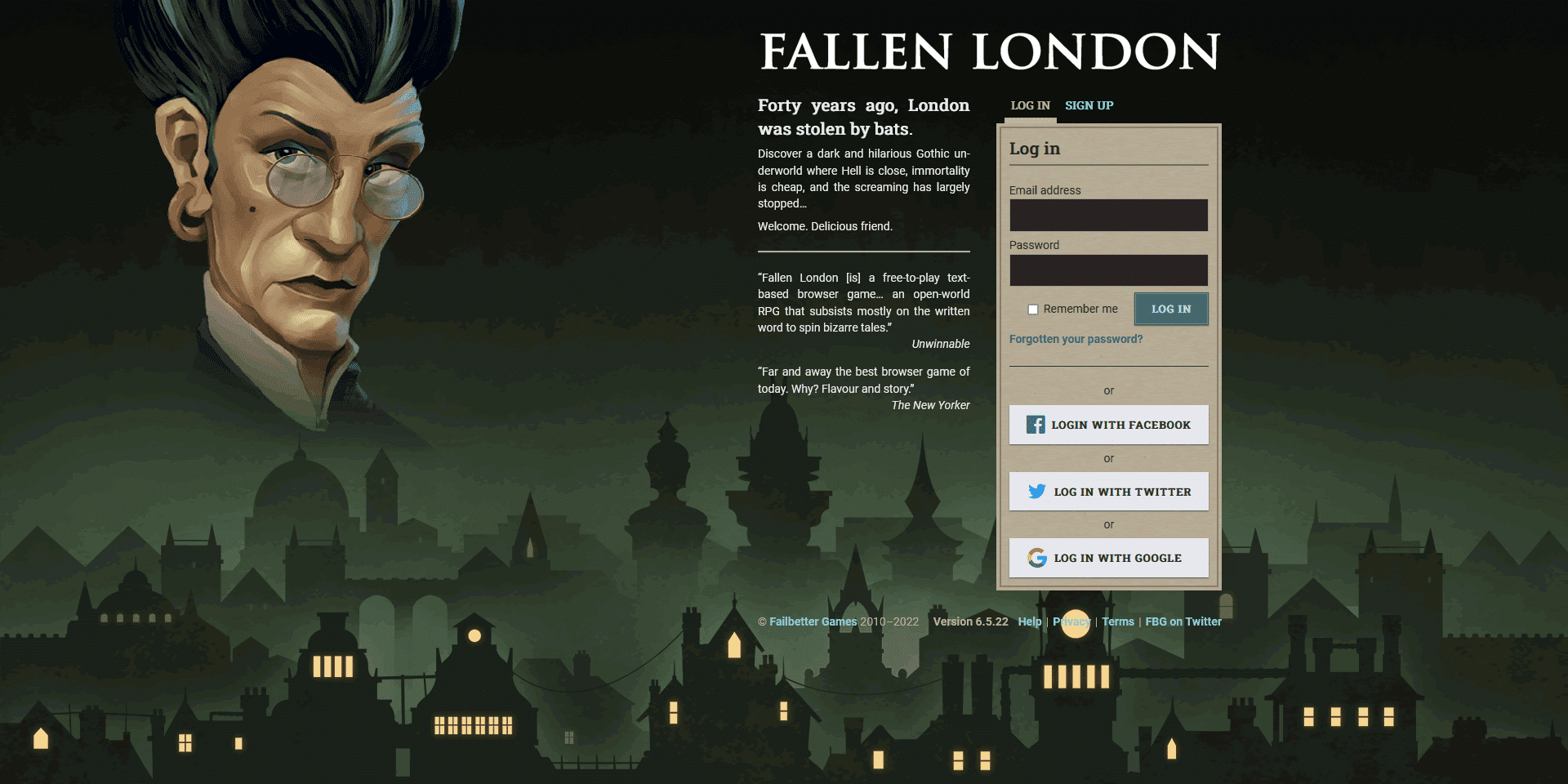 Is Fallen London Good For H.P. Lovecraft Fans?