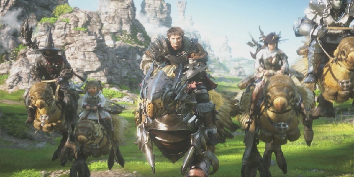 Diferentes trabajos de la expansión A Realm Reborn de Final Fantasy XIV