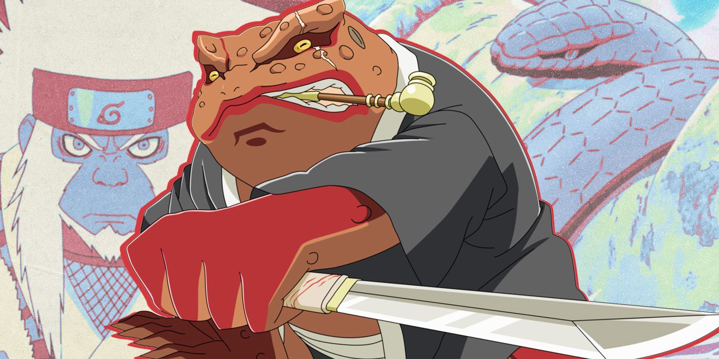 Gamakichi And Gamabunta