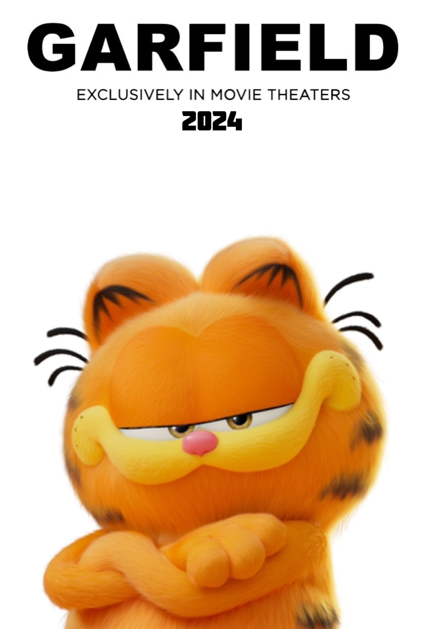 Garfield 2024 movie poster