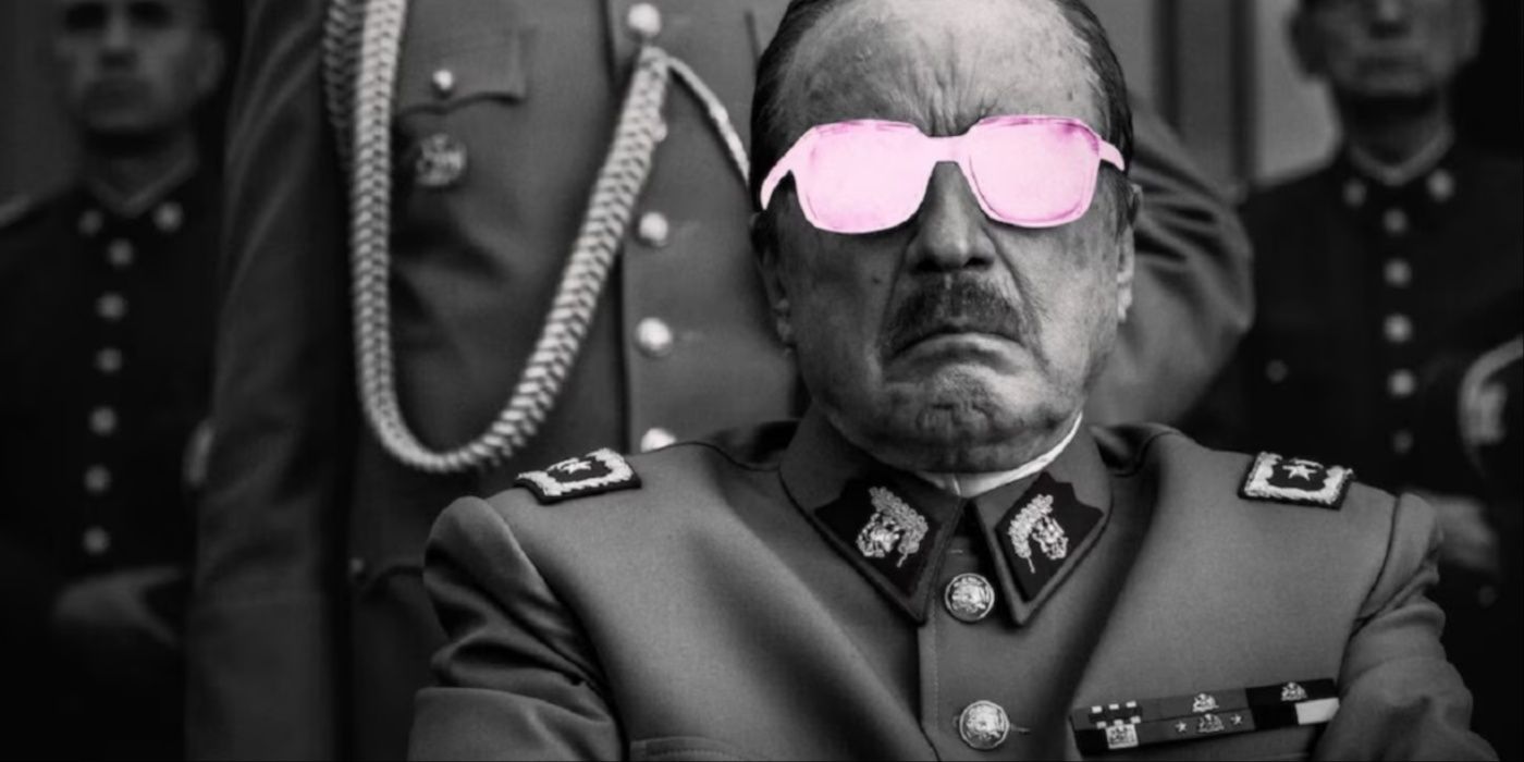 General Augusto Pinochet looking stylish and menacing in El Conde