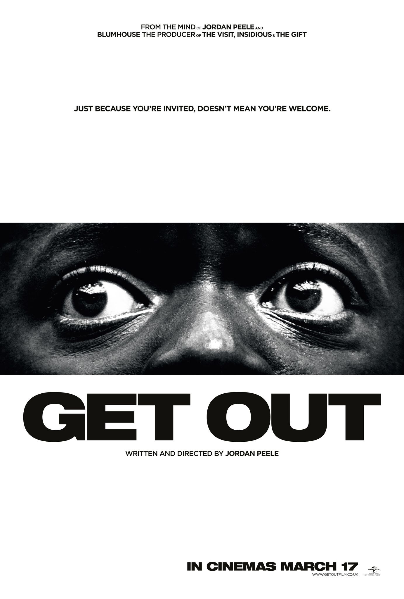 Filmplakat „Get Out“.