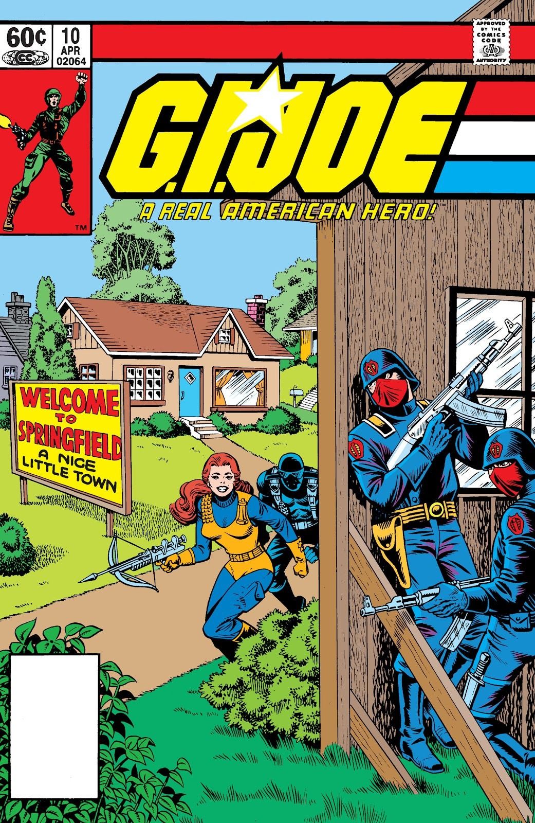 The cover of G.I. Joe: A Real American Hero #10