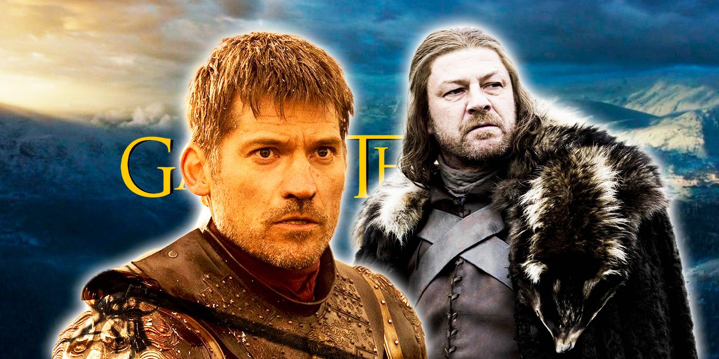 Game of thrones Ned Stark and Jaime Lannister