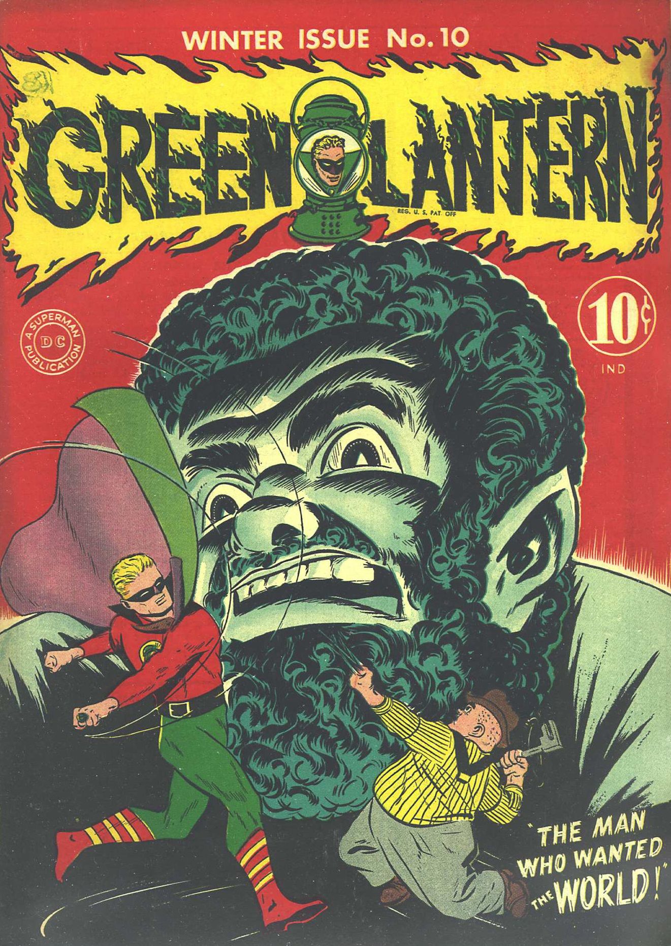 The cover of Green Lantern #10