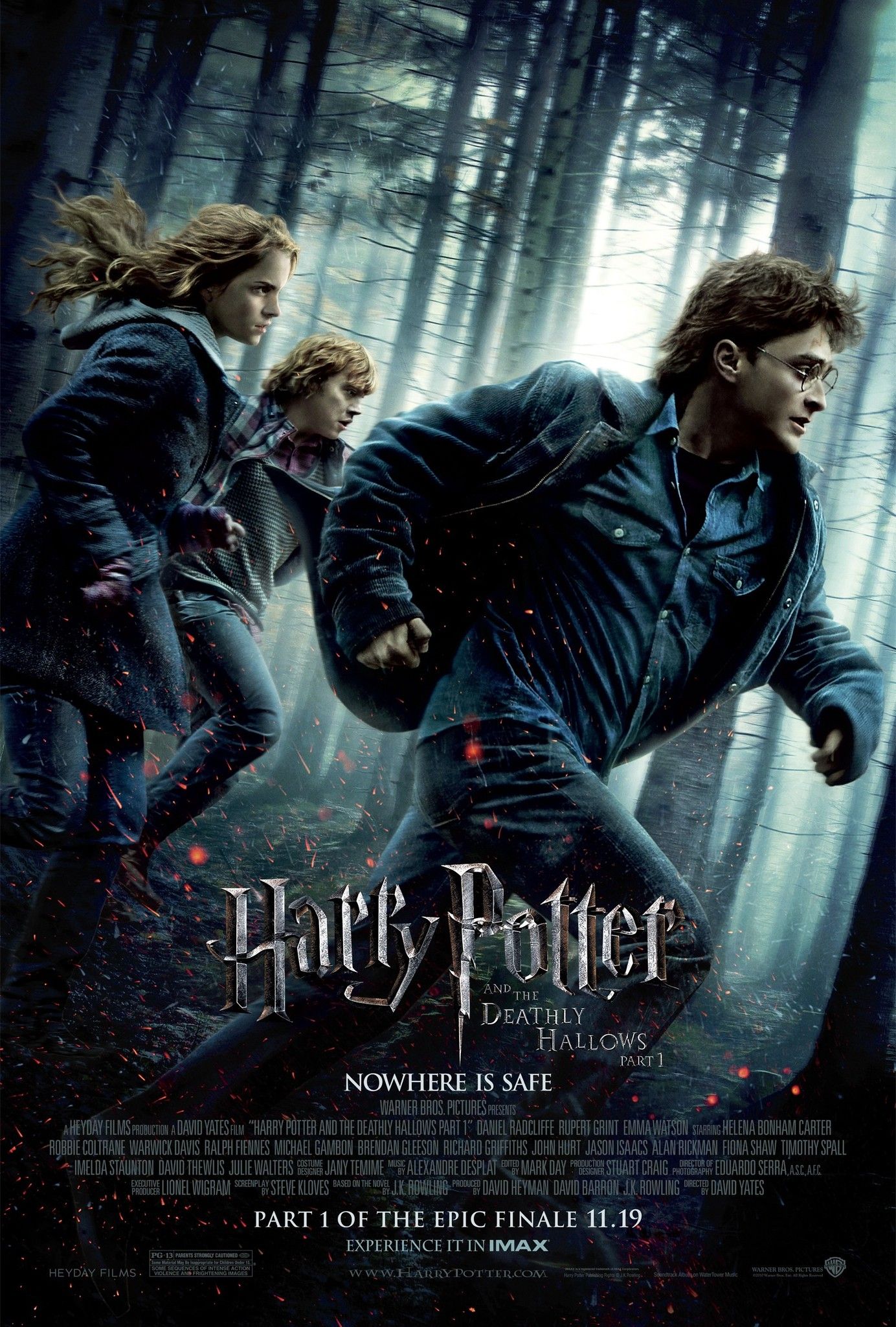 Harry Potter And The Deathly Hallows Part 1 Film Poster