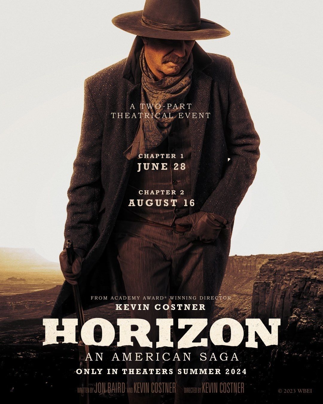 Kevin Costner’s TwoPart ‘Horizon An American Saga’ to Be Released in 2024