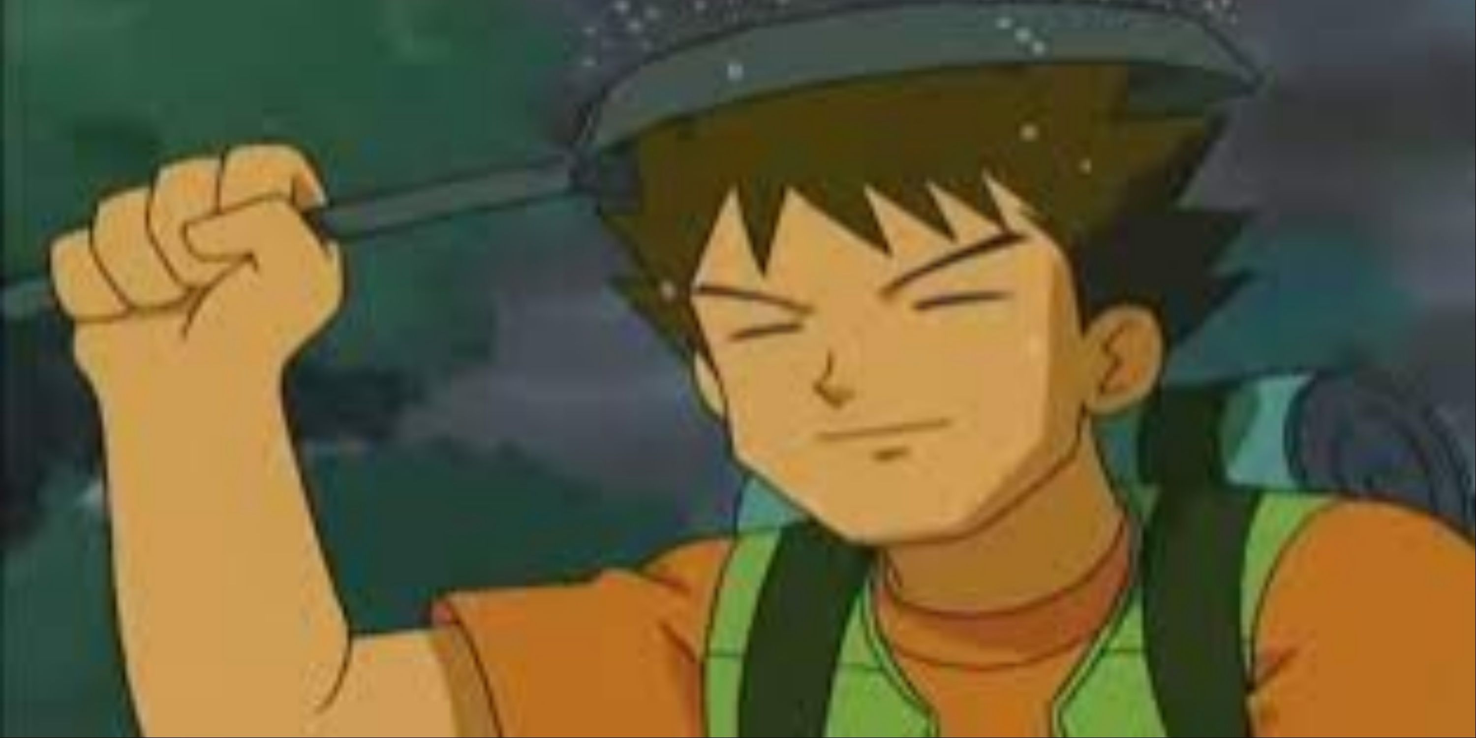 I'll Use My Trusty Frying Pan As A Drying Pan Brock Pokemon Quote