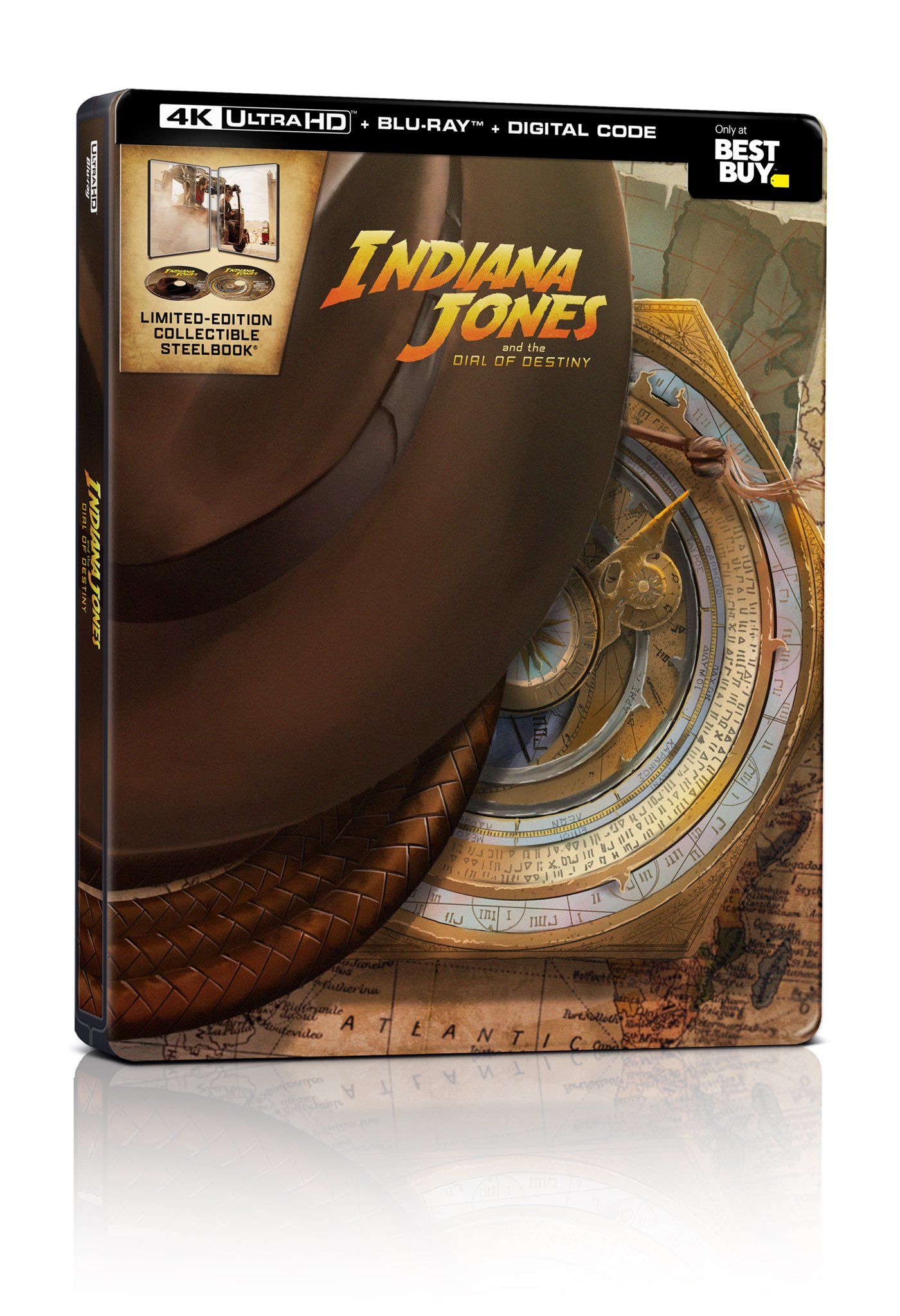 Indiana Jones and the Dial of Destiny SteelBook in 4K Ultra HD Blu-ray at  HD MOVIE SOURCE