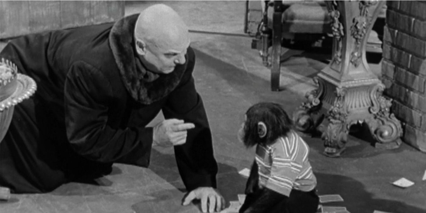 Jackie Coogan em A Família Addams Meu Filho O Chimpanzé