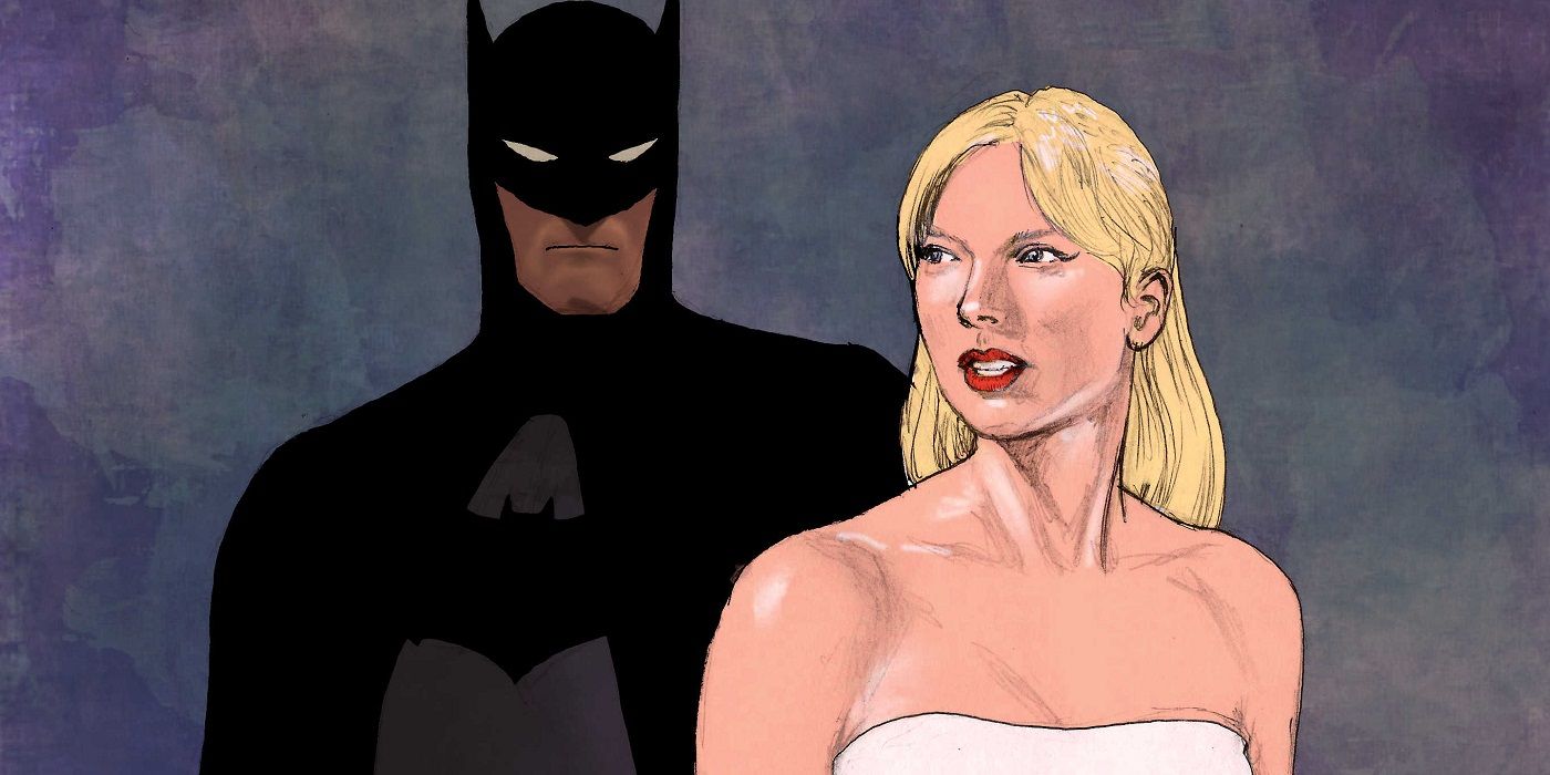 Batman and Taylor Swift together