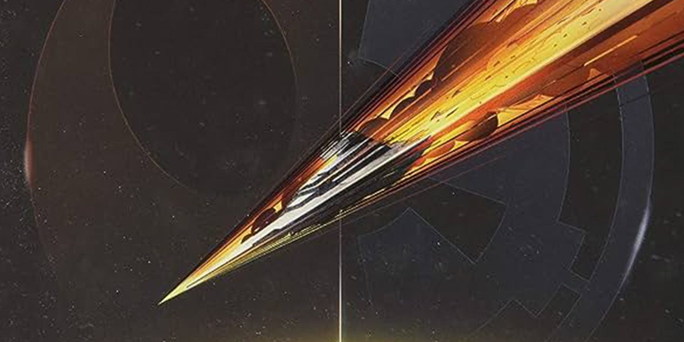 Star Wars book cover Lost Stars with Rebel and Empire logos in space