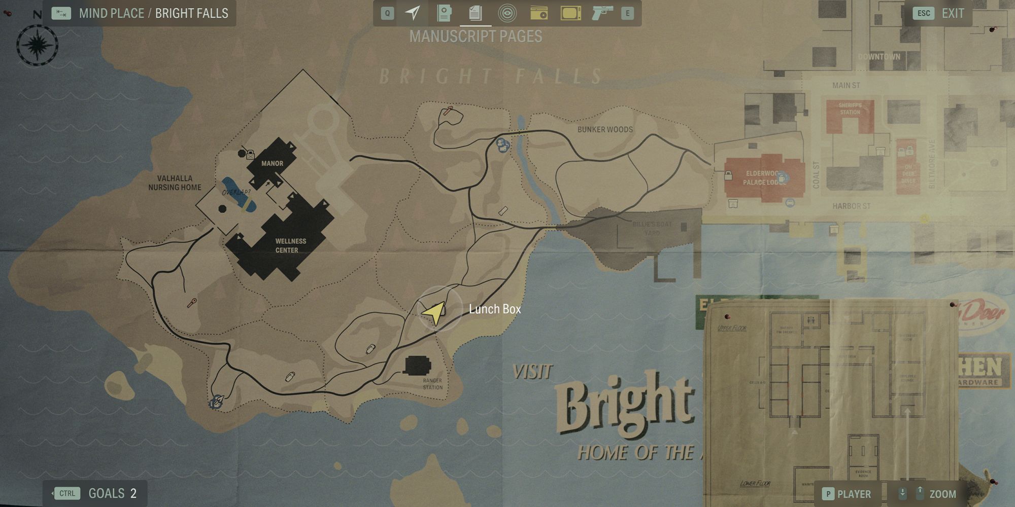 Где найти все ланч-боксы в Alan Wake 2