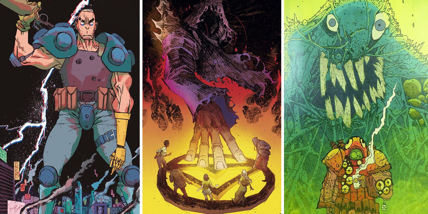 shared image: comic book covers You've Been Canceled, Monomyth and Don't Spit in the Wind