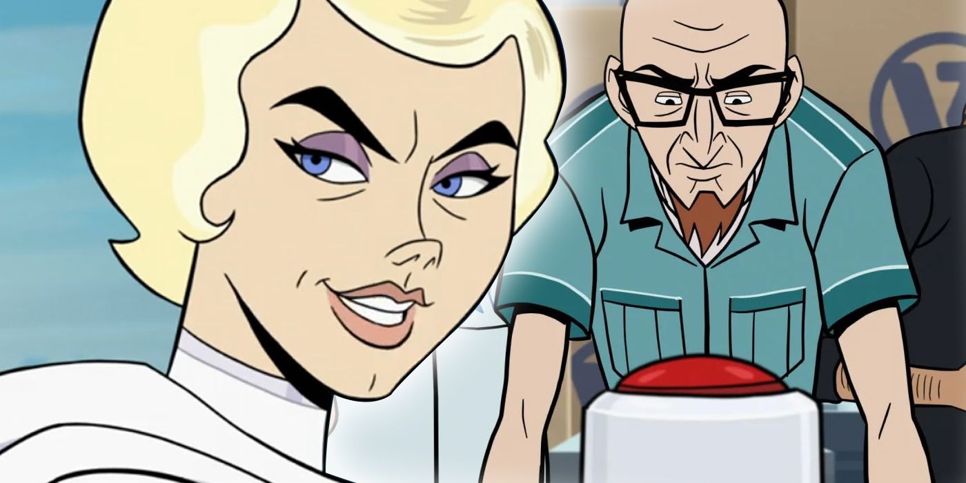 Mantilla and Rusty in The Venture Bros.: Radiant Is the Blood of the Baboon Heart