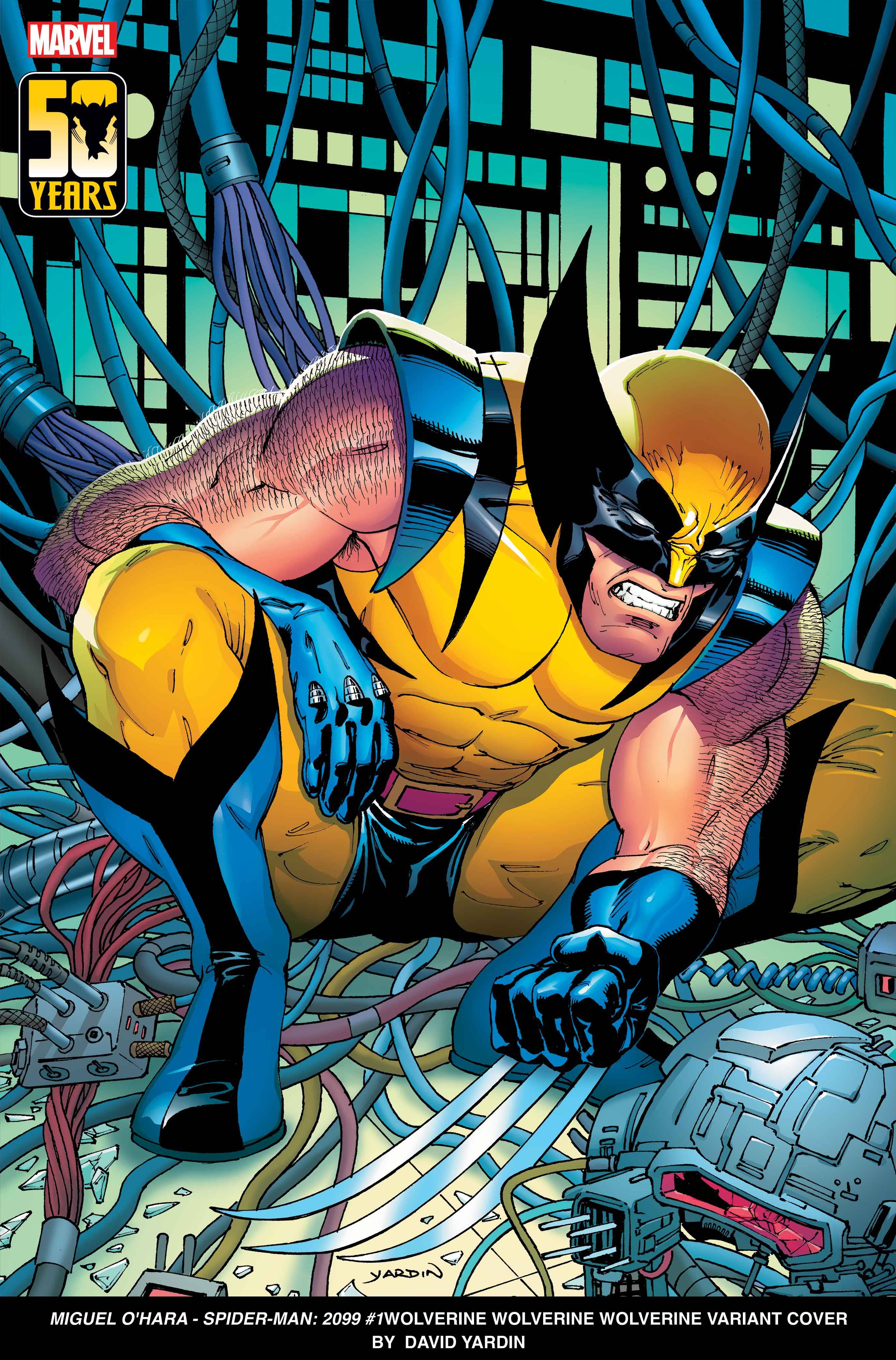 Marvel Comics anuncia edições especiais de capas variantes em comemoração ao aniversário de 50 anos de Wolverine. Confira a matéria!