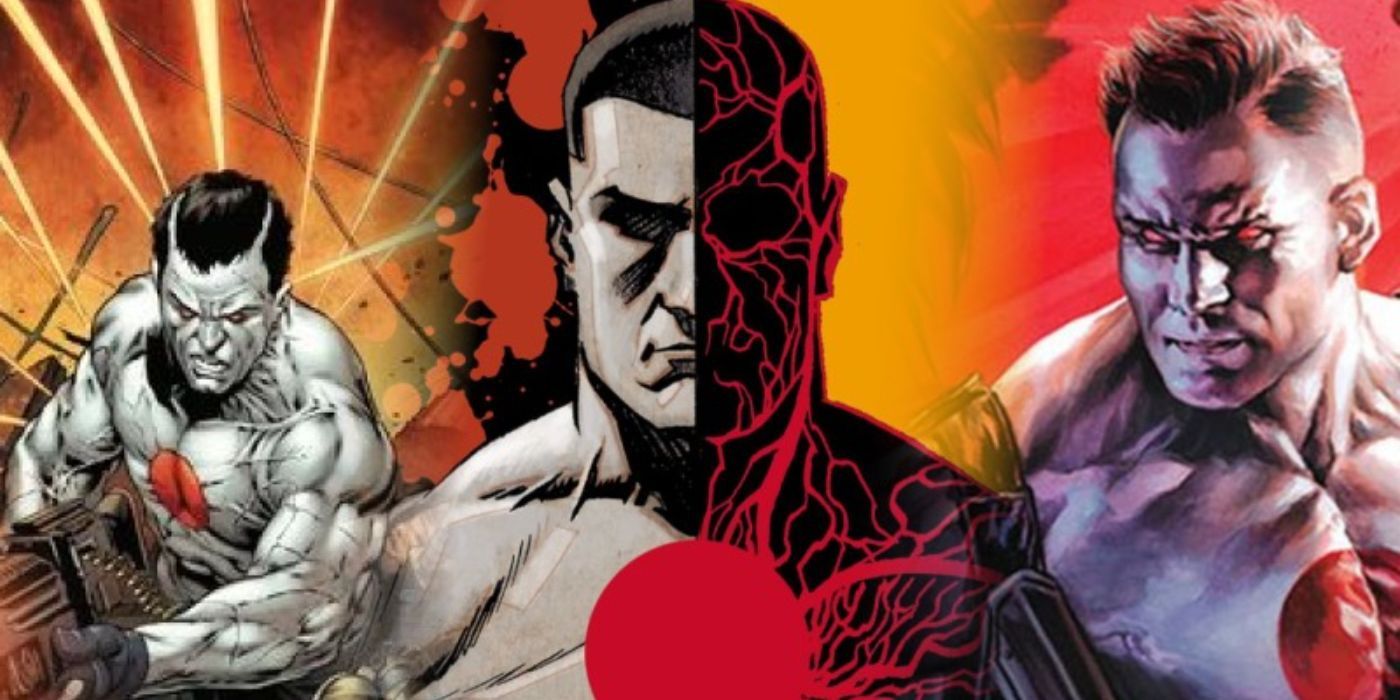 Different images of Bloodshot from the Valiant Universe.
