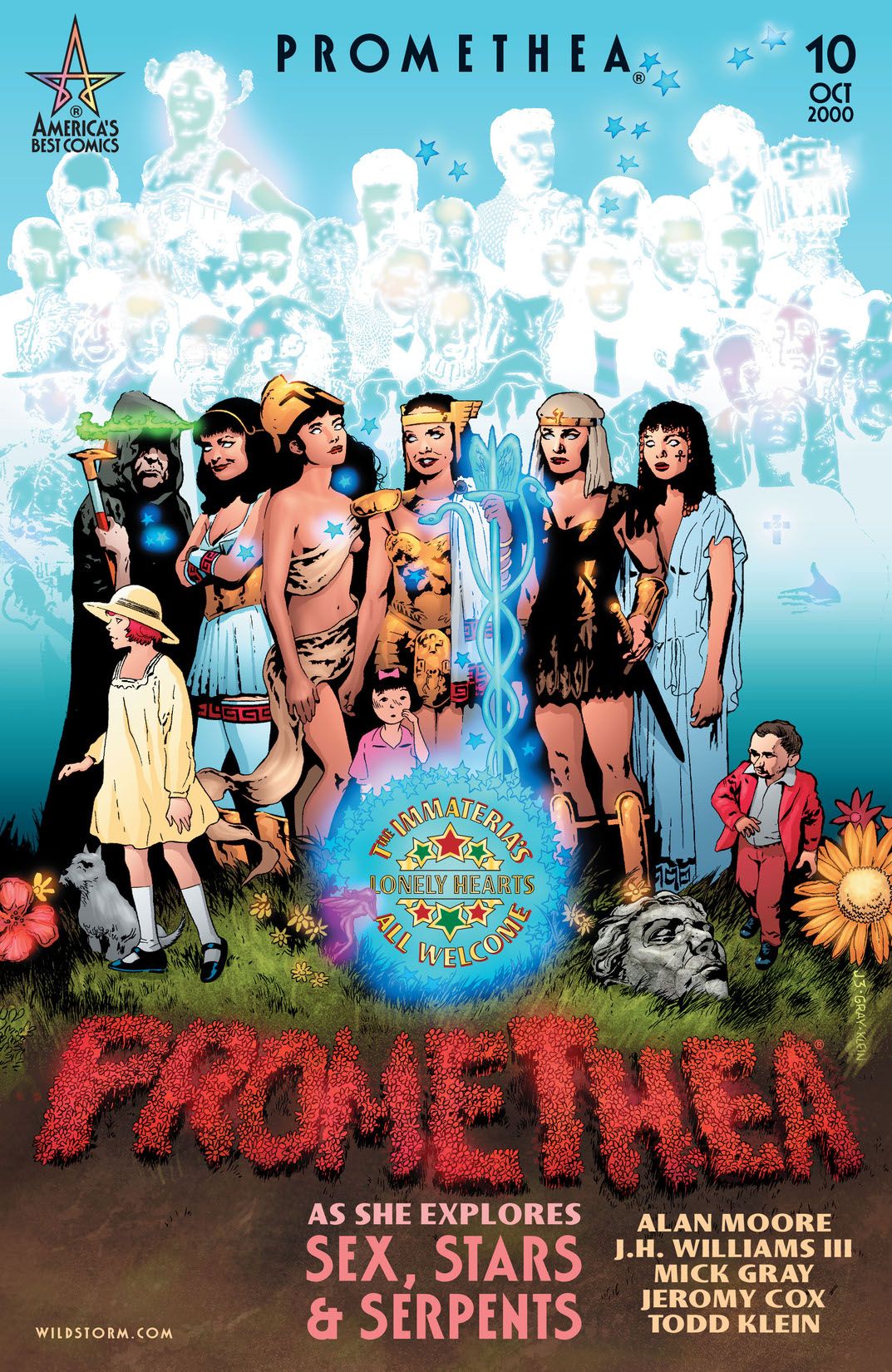 The cover of Promethea #10
