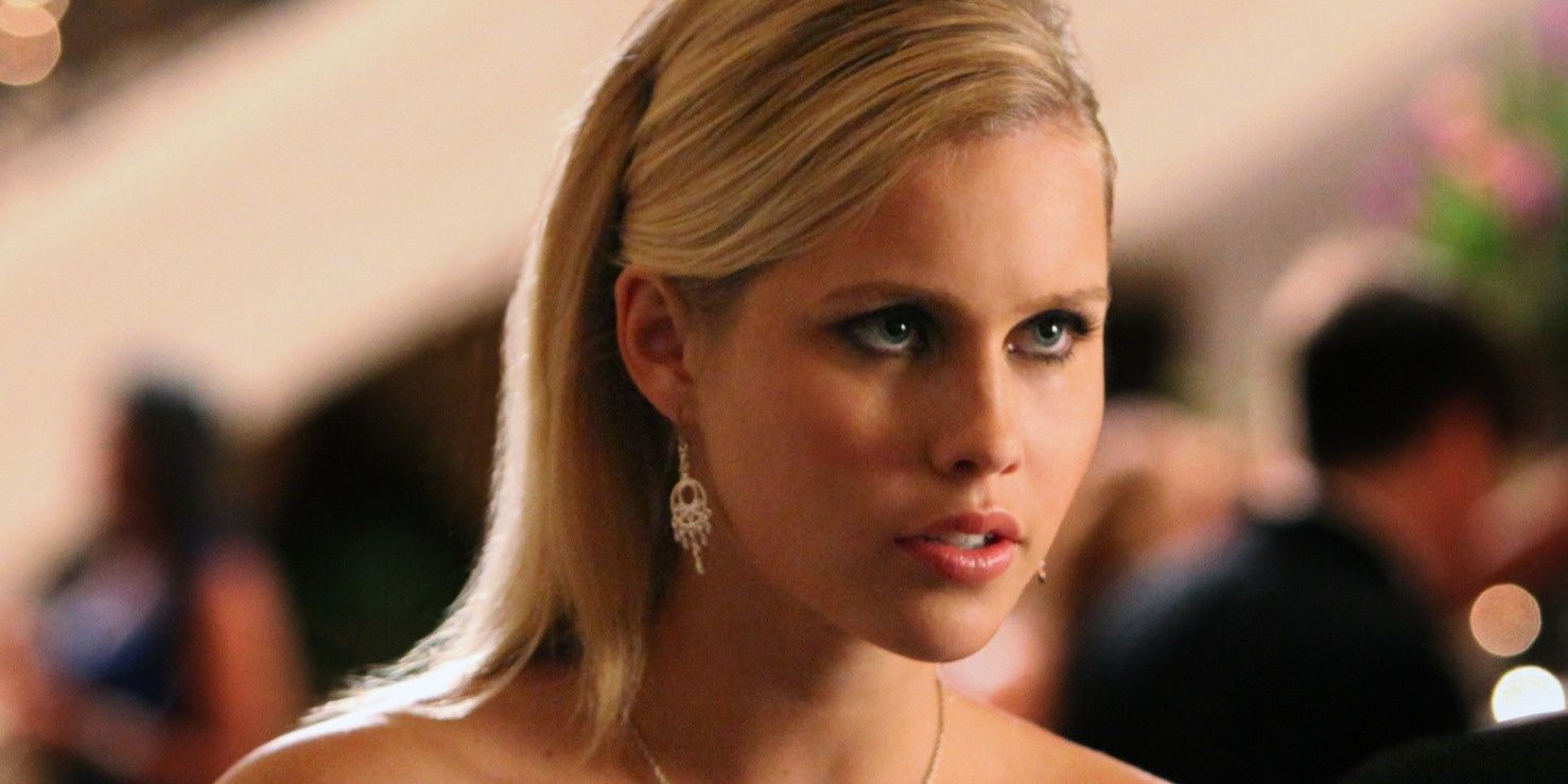 Rebekah looks furious in The Vampire Diaries