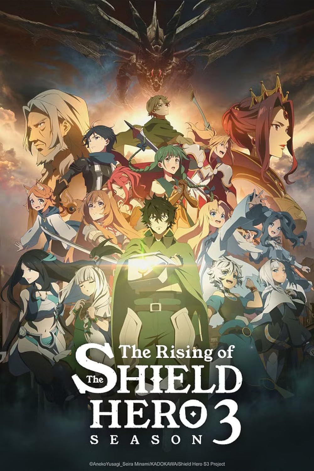 Rising of the shield hero season 3 poster