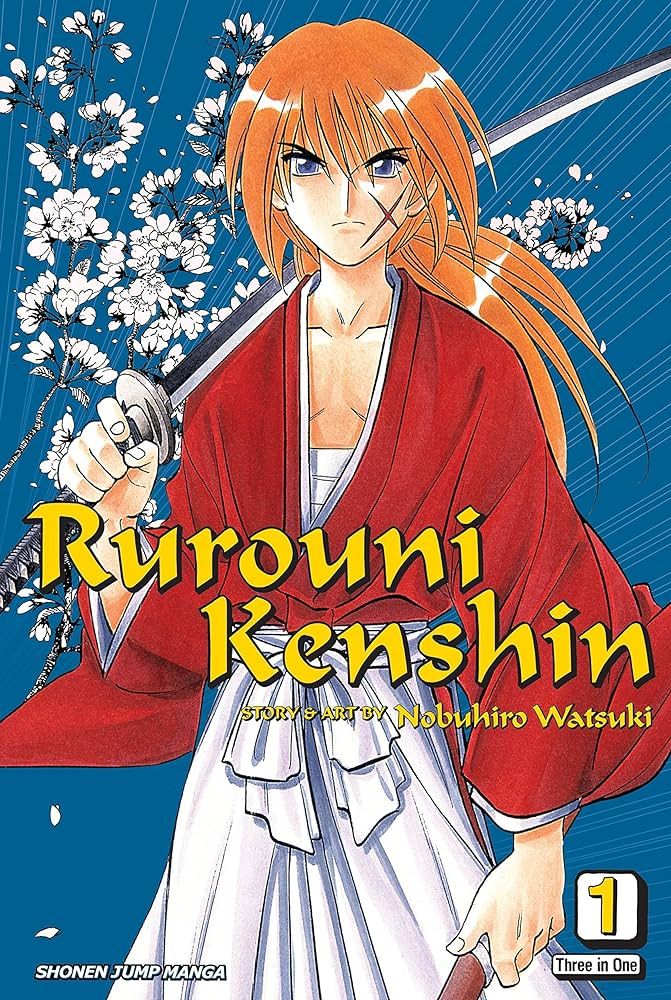 Capa de mangá Rorouni Kenshin