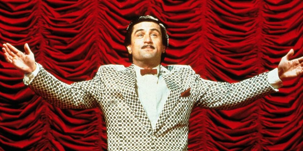 Rupert Pupkin does stand up in The King of Comedy