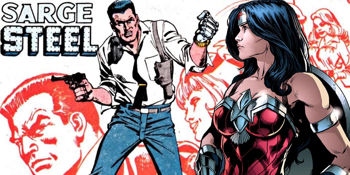 Silver Age Sarge Steel and Wonder Woman from Darkseid War