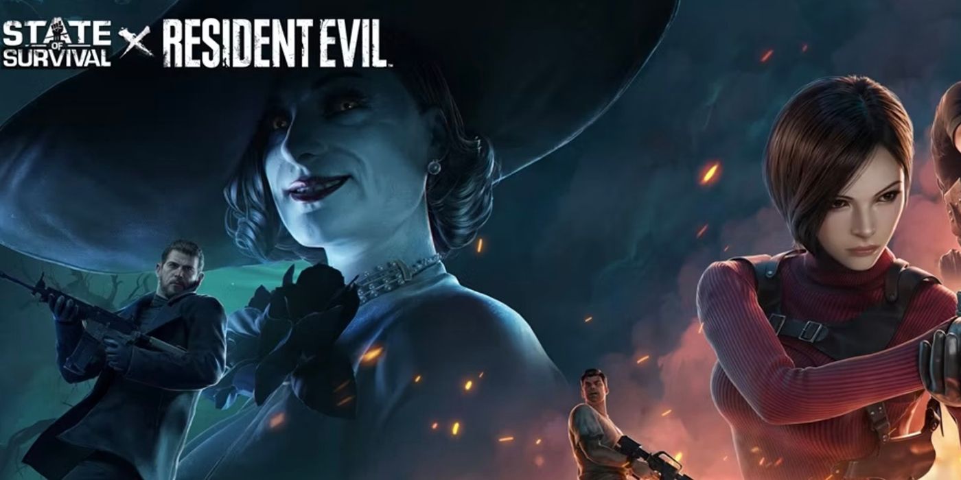 Resident Evil and State of Survival crossover header.