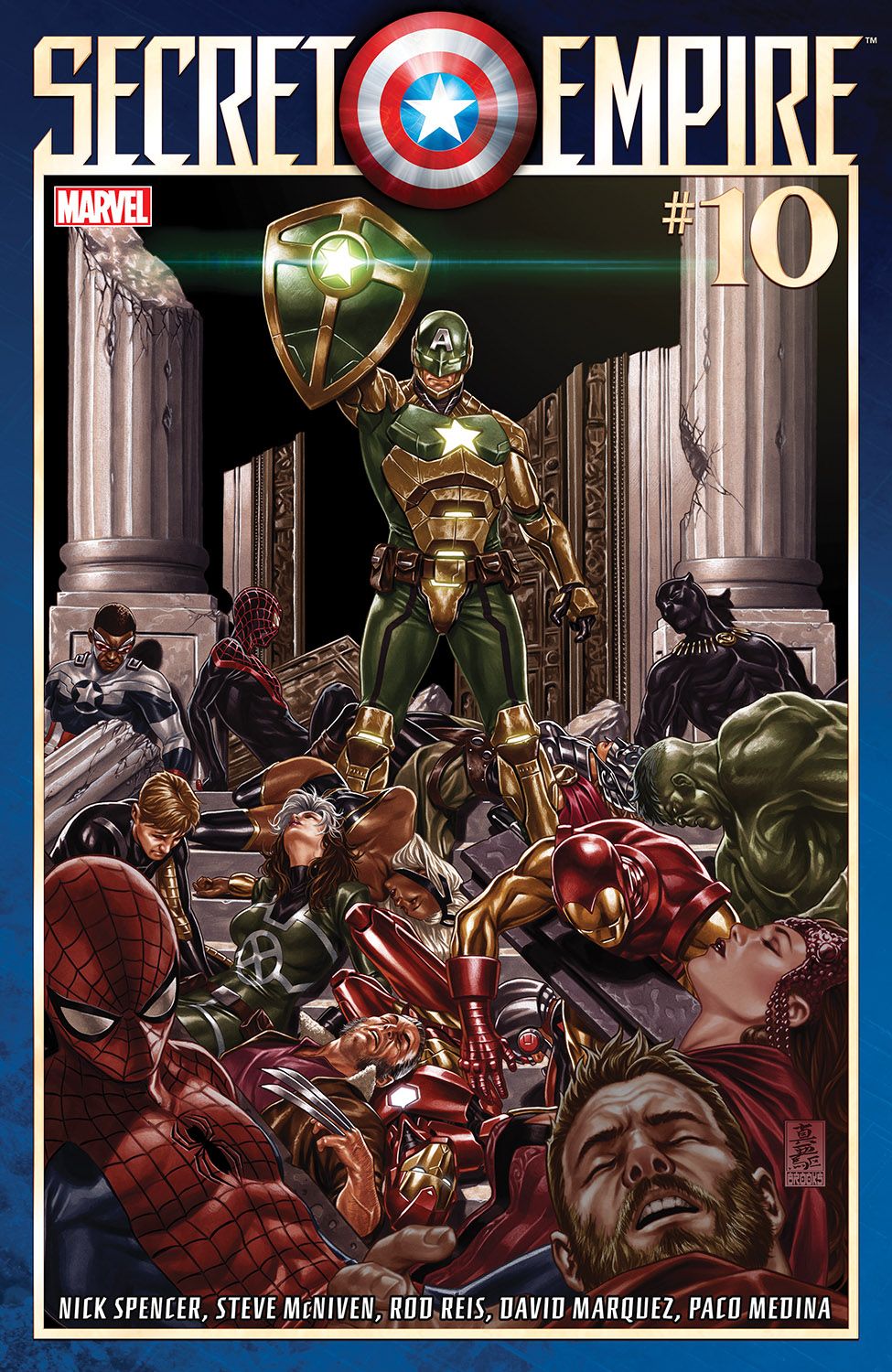 The cover of Secret Empire #10