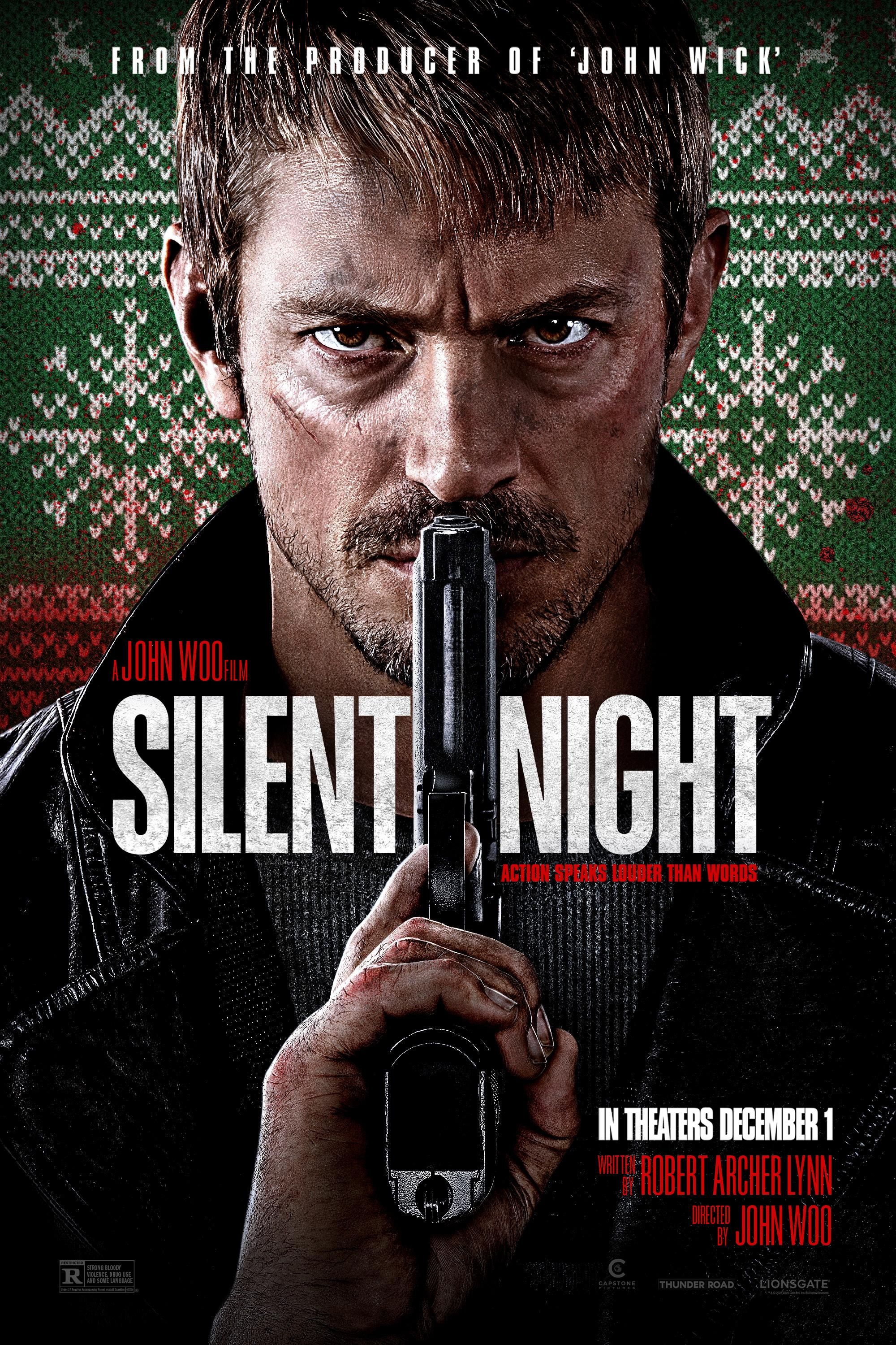 Silent Night 2023 Film Poster
