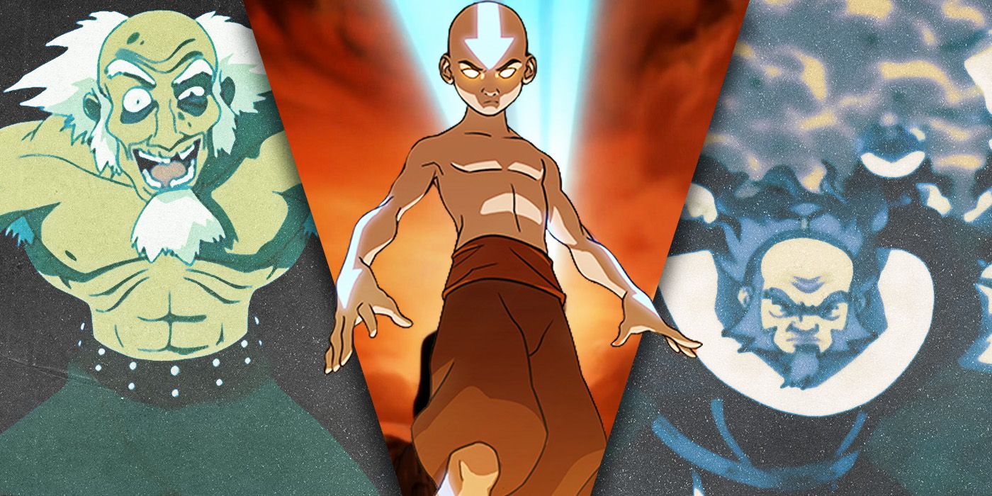 Split Images of Avatar The Last Airbender