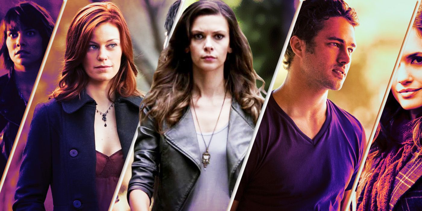 Collage of Rose Sage, Nadia Petrova, Mason Lockwood, and Meredith Fell from The Vampire Diaries