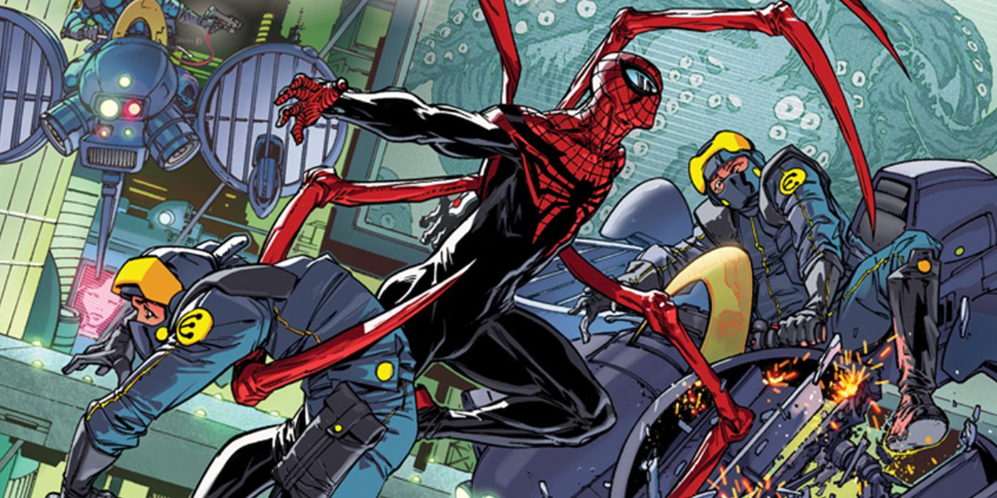 Superior Spider-Man goes to the 2099 future in Spider-Verse