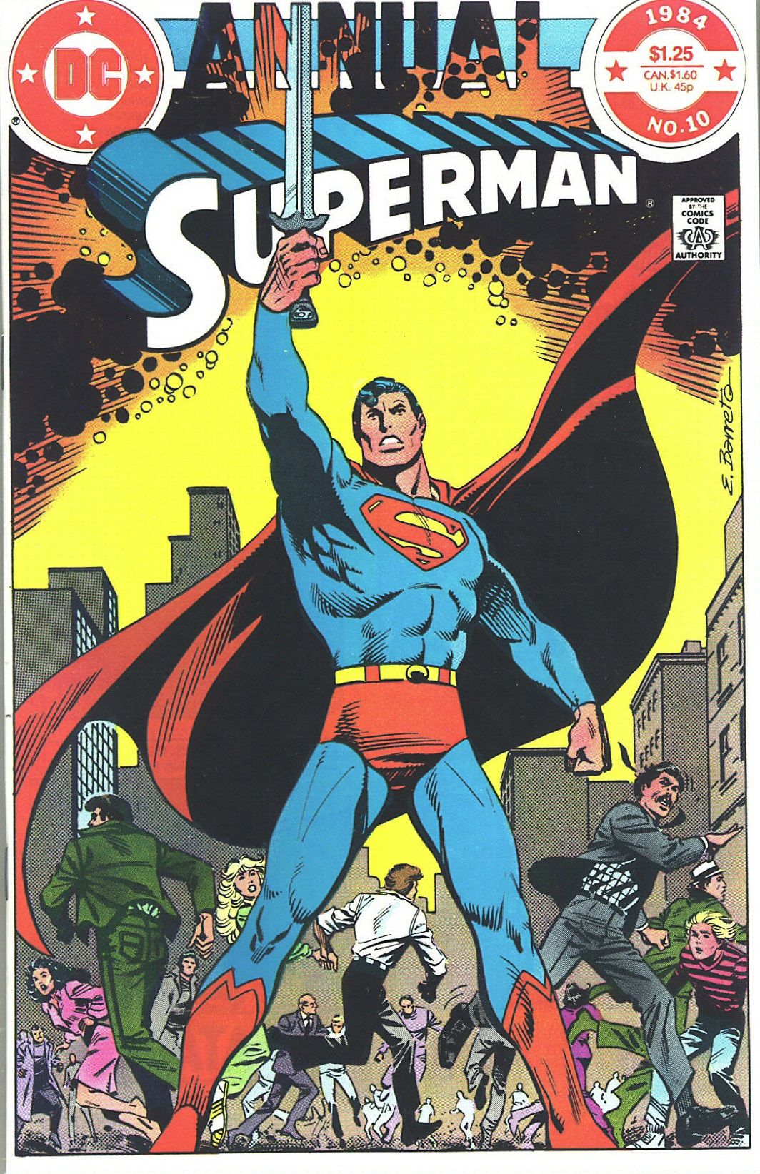 The cover of Superman Annual #10