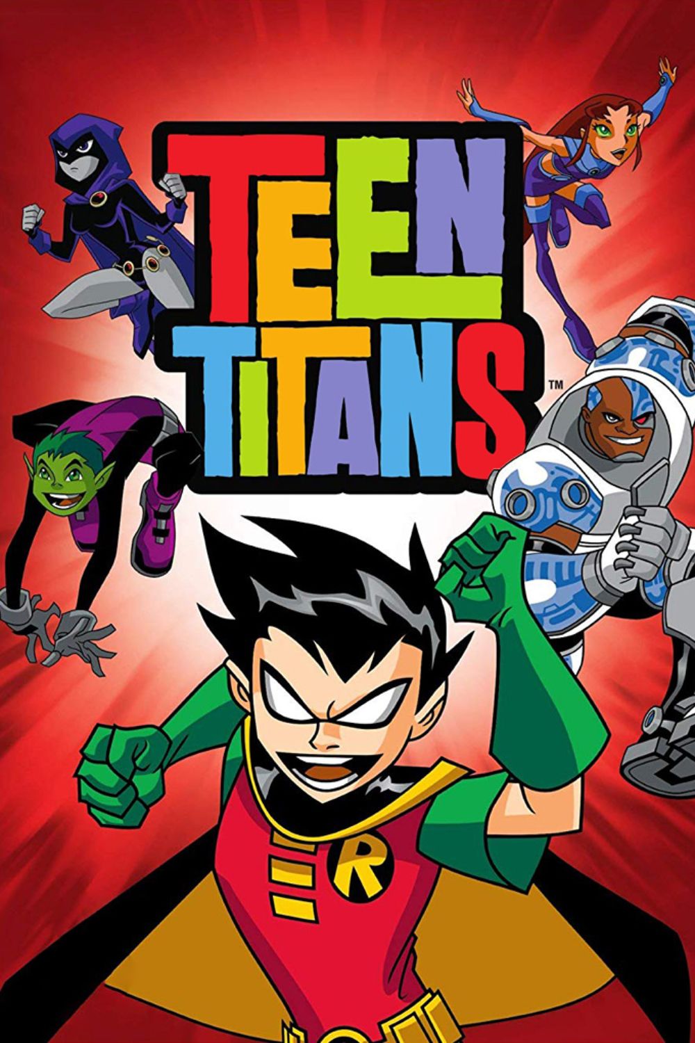 Teen Titans TV show poster