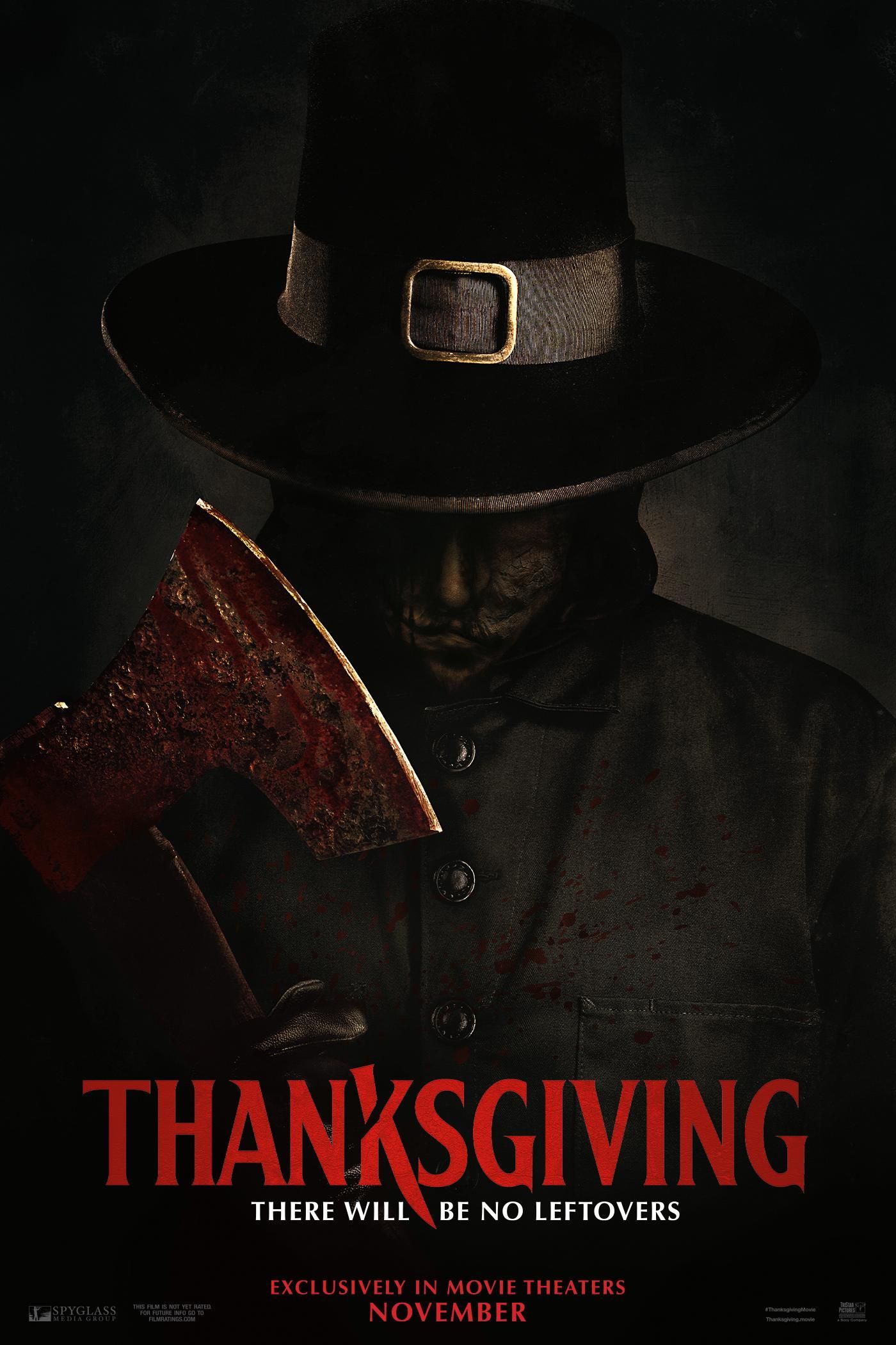 The Pilgrim killer on Thanksgiving 2023 Film Poster