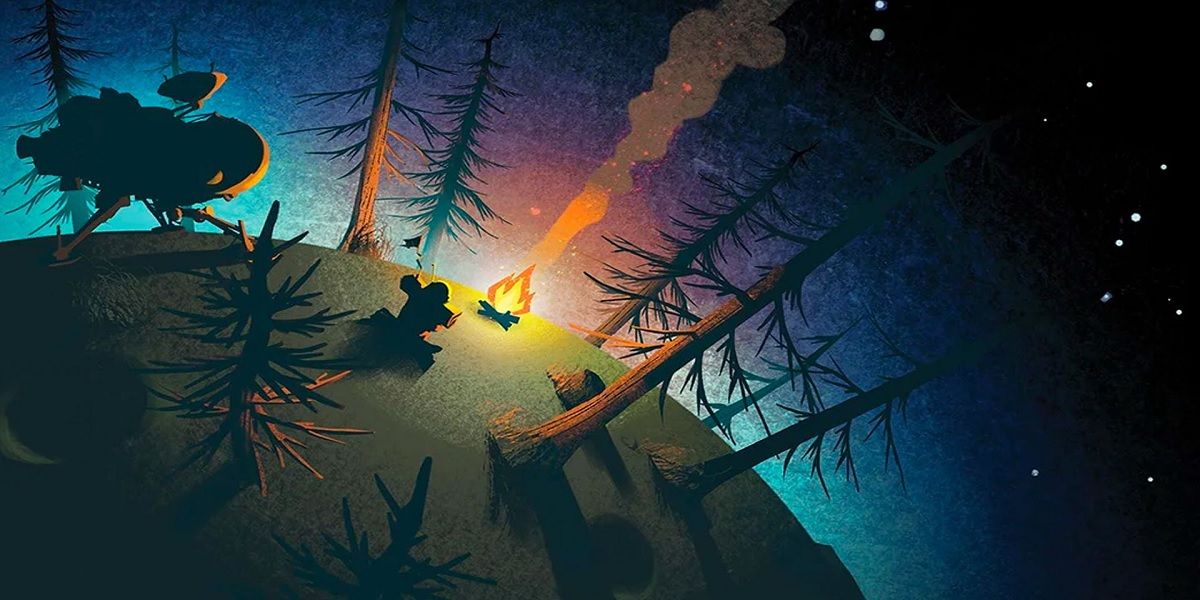 Official art for the Outer Wilds game