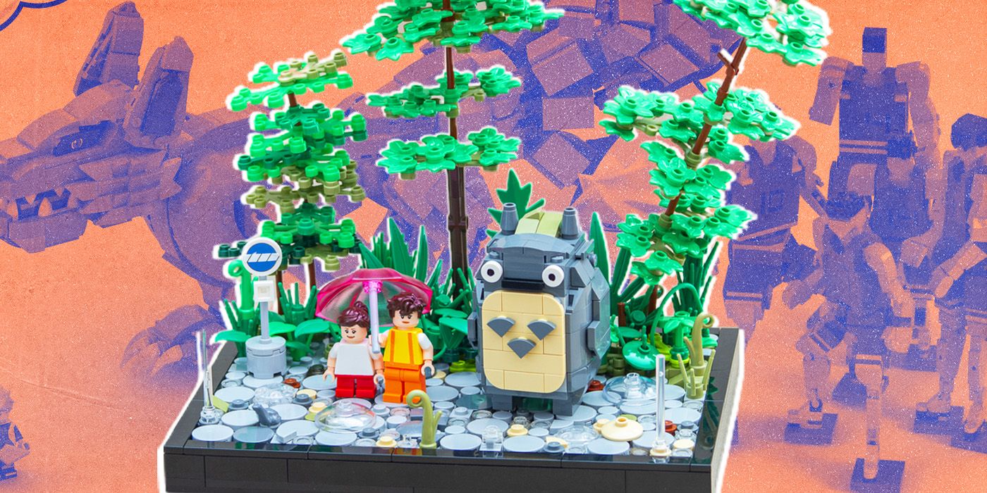 Totoro, Slam Dunk and Naruto Lego