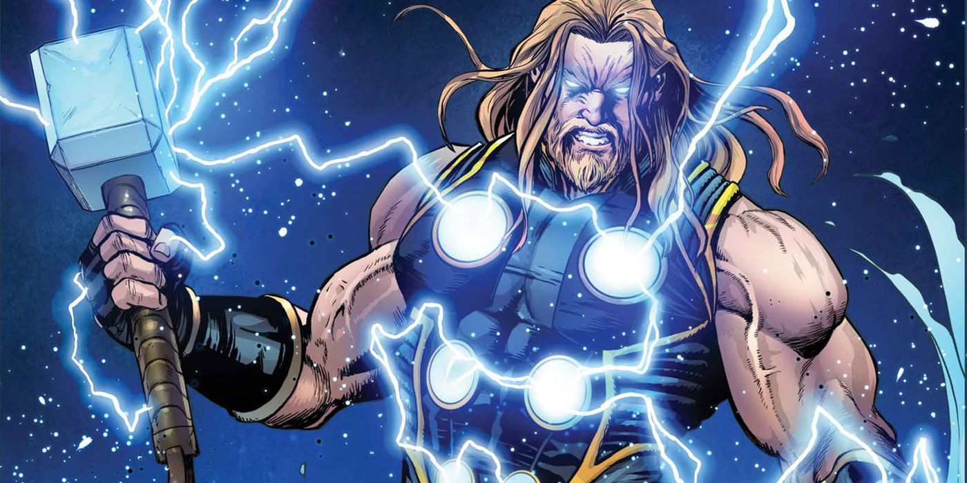 Thor in Jonathan Hickman's Ultimate Universe #1.